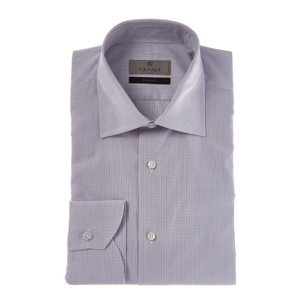 Canali Mens  Dress Shirt, Blue